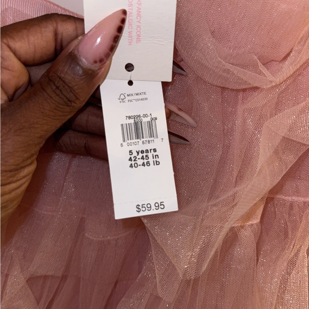 Pink Ruffled Dress - Picture 2 of 3